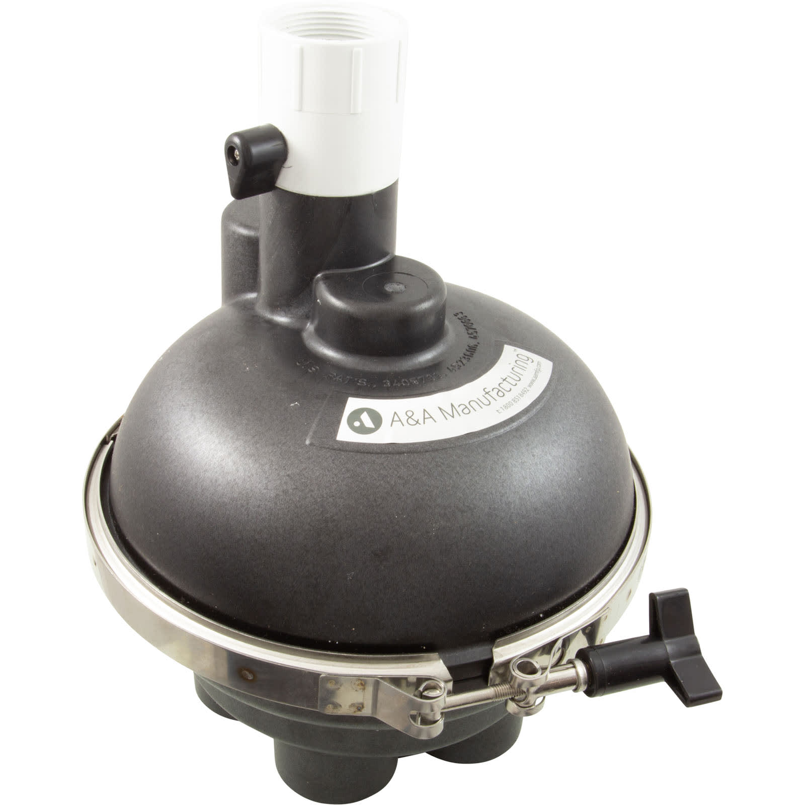 Pentair 1-1/2'' 5-Port Top Feed T-Valve with QuikStop