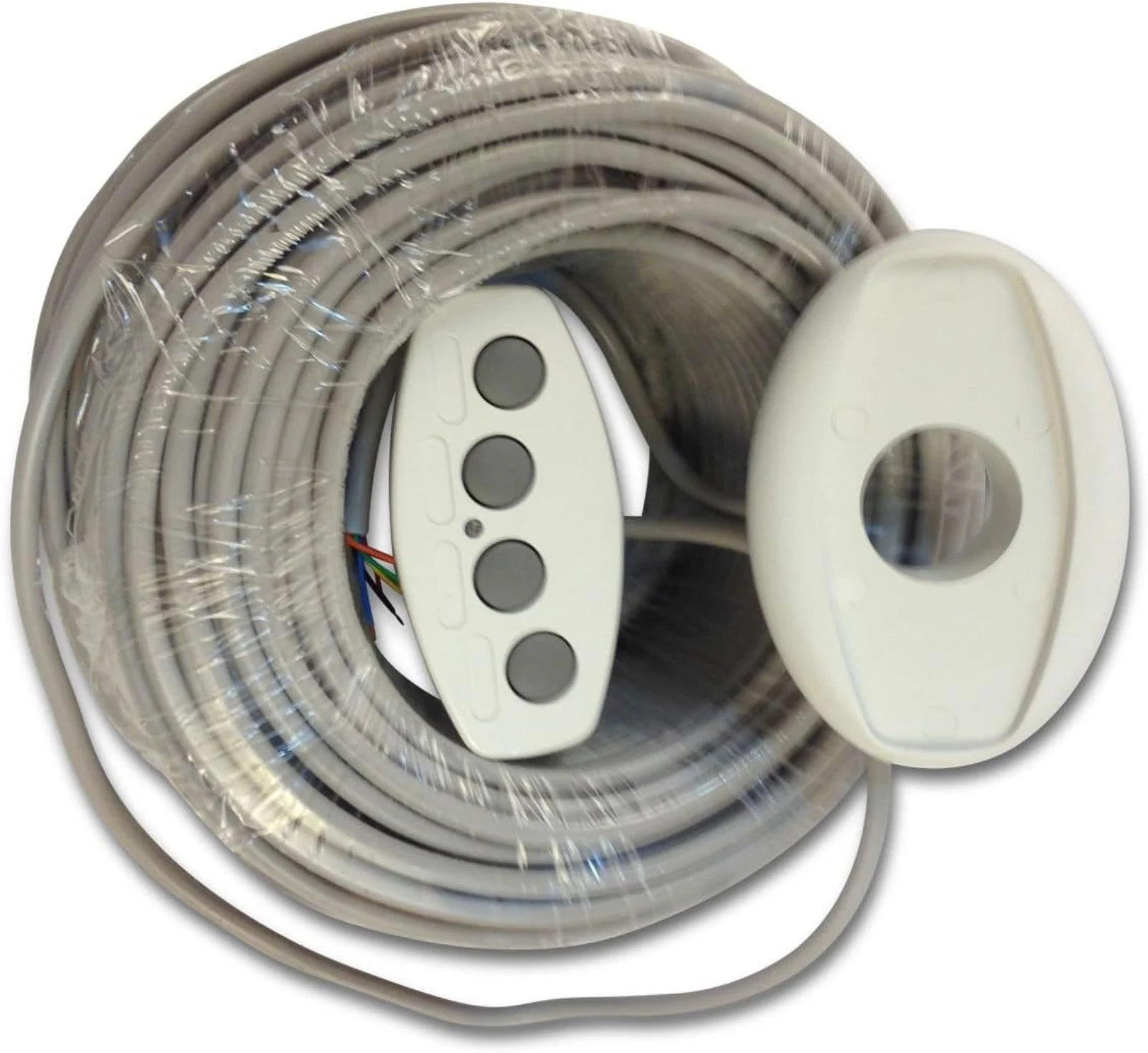 Pentair 521885 iS4 4-Function Spa-Side Remote White w/ 100′ Cord