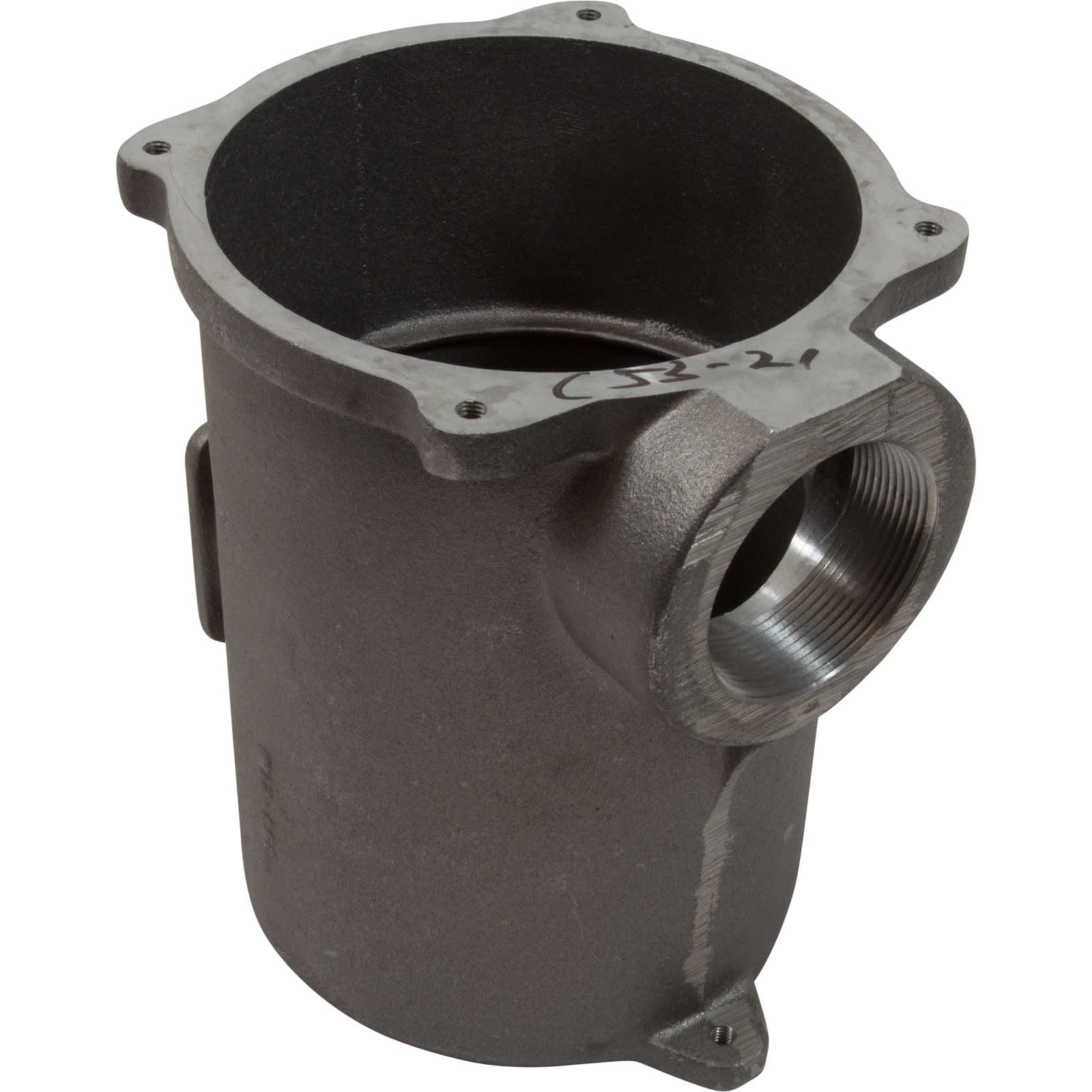 Pentair 8" Cast Iron Trap Hair & Lint Strainer with Basket