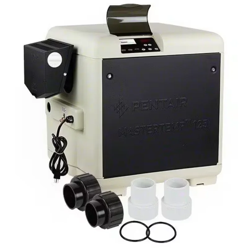Pentair MasterTemp Pool Heater 461061125K BTU Natural Gas, High-Performance Heating with Cord