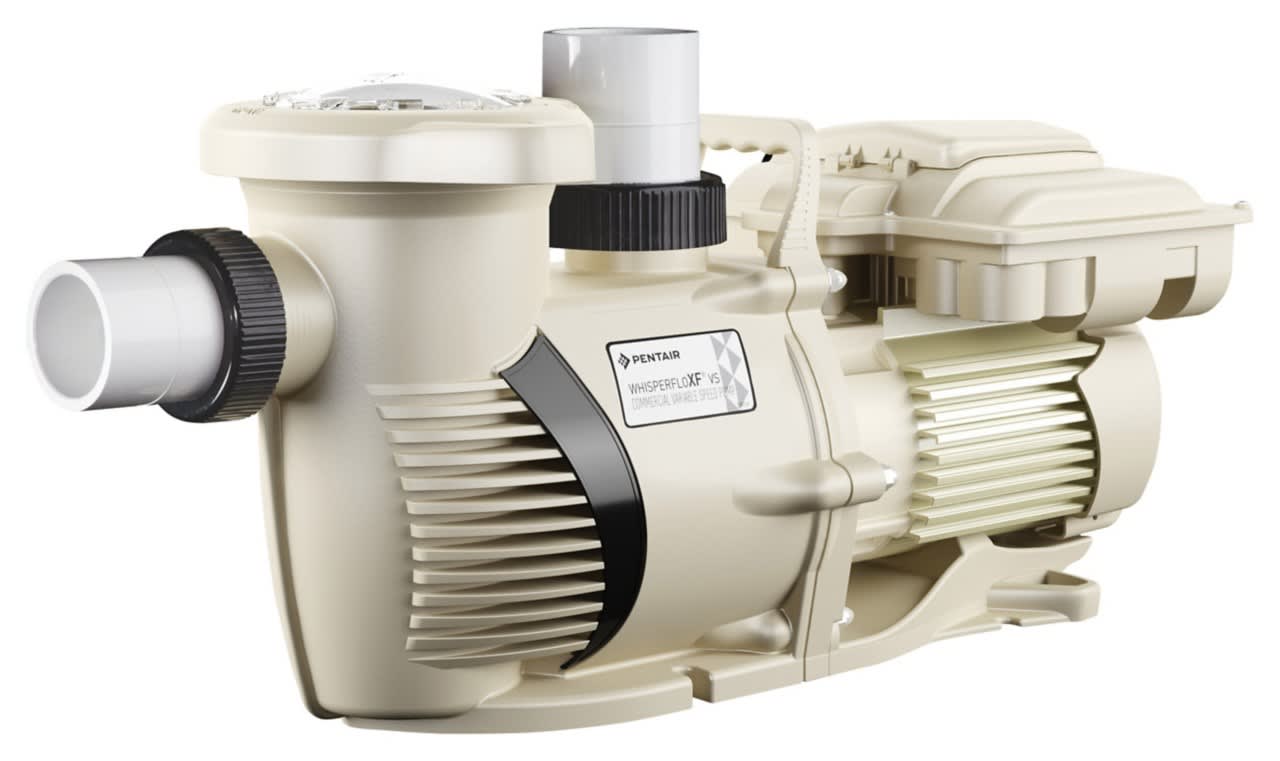 Pentair WhisperfloXF 5Hp Variable Speed Pool Pump, 208-230/277-460V 1-Phase / 208-460V 3-Phase