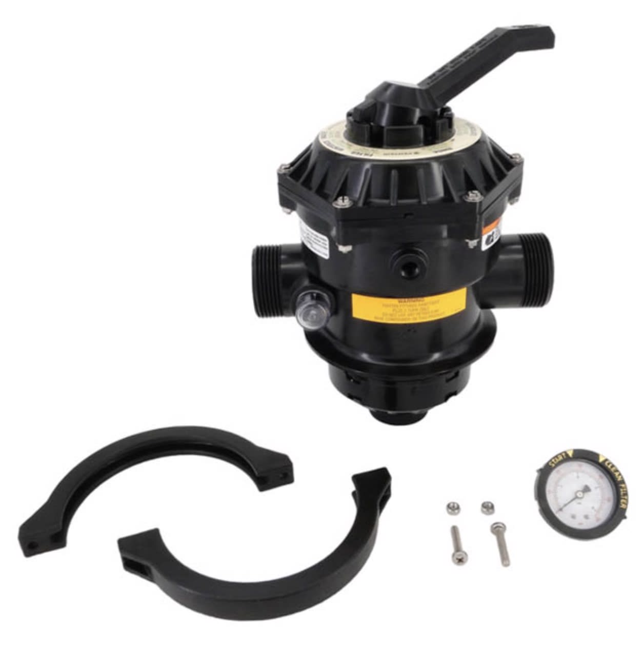 Pentair Genuine OEM HiFlow Valve 1.5" 6-Way Clamp Style