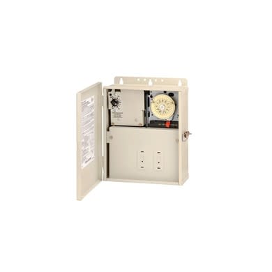Intermatic Freeze Protection Control Center with Timer and Thermostat for 240V Applications, Type 3R Metal Enclosure