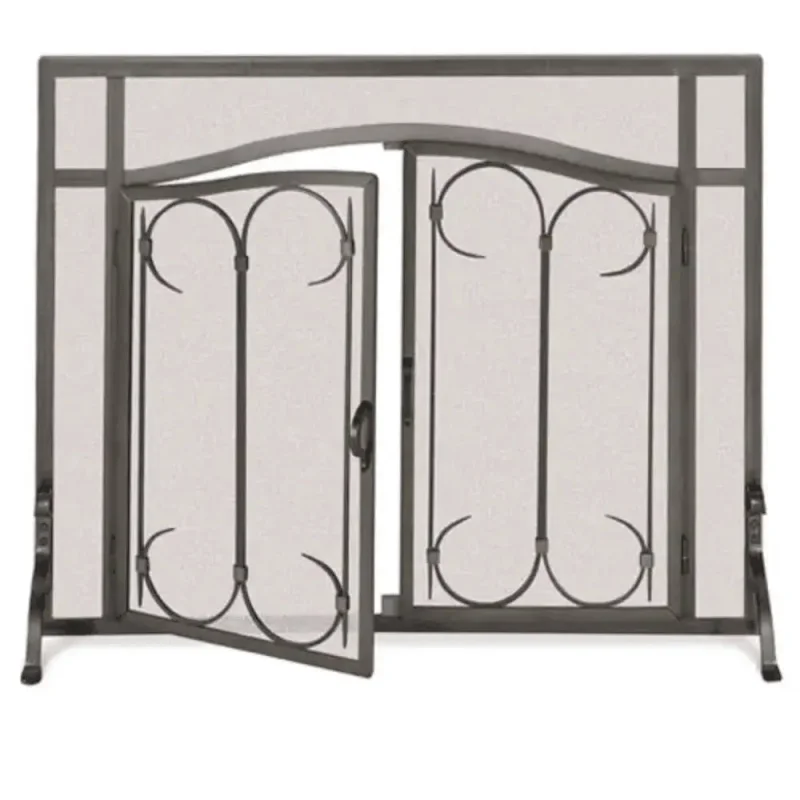 Pilgrim Screen Iron Gate Arched Doors PGT01