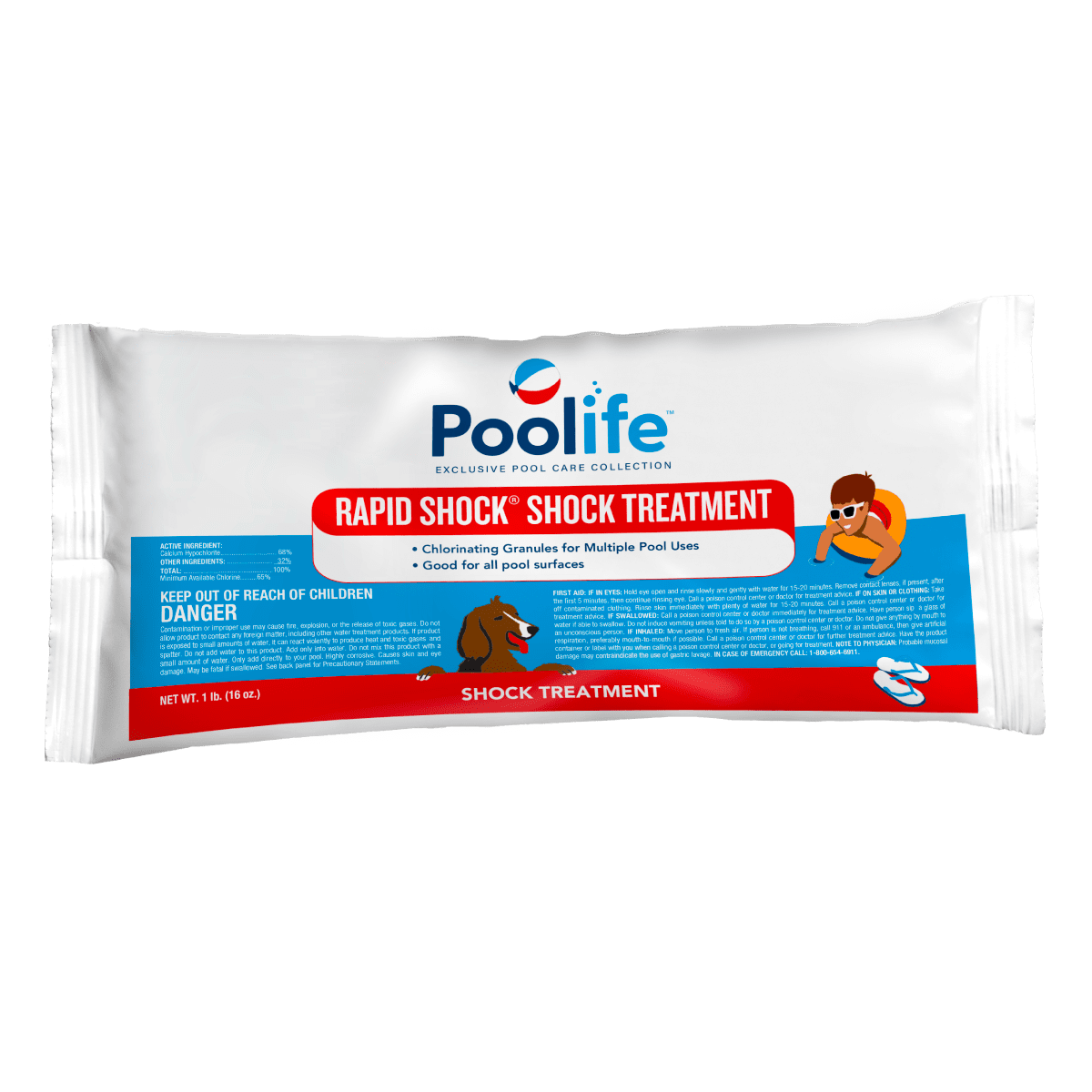 Poolife Rapid Shock 1 lb. Bags | 22232-1