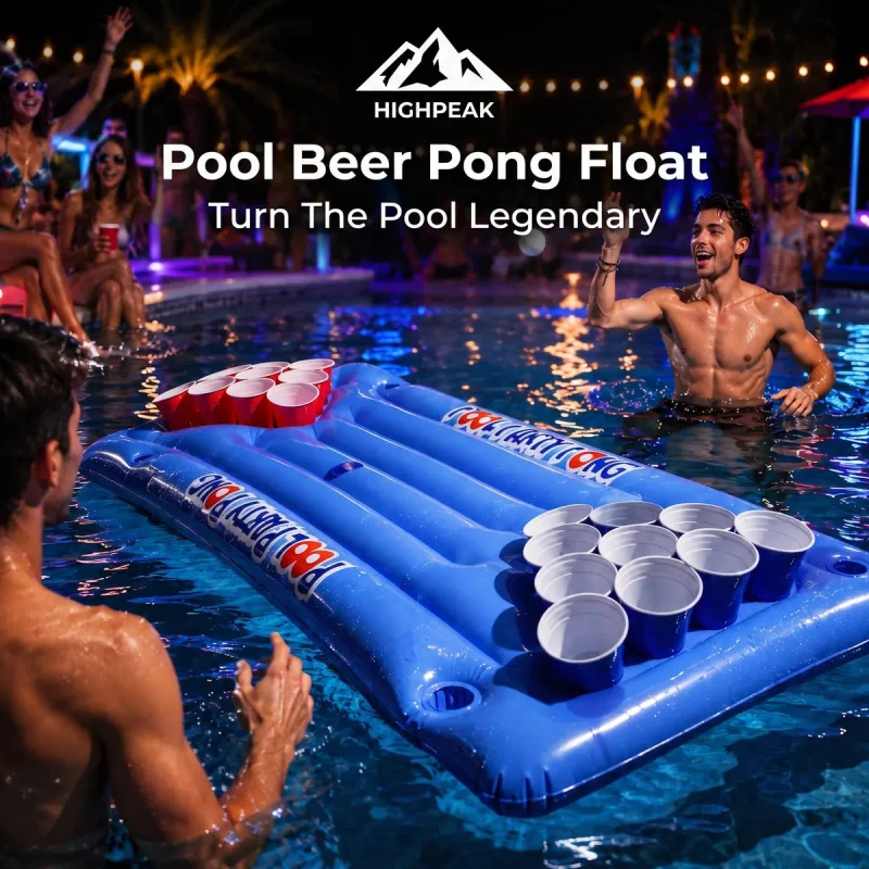 Pool Beer Pong Float
