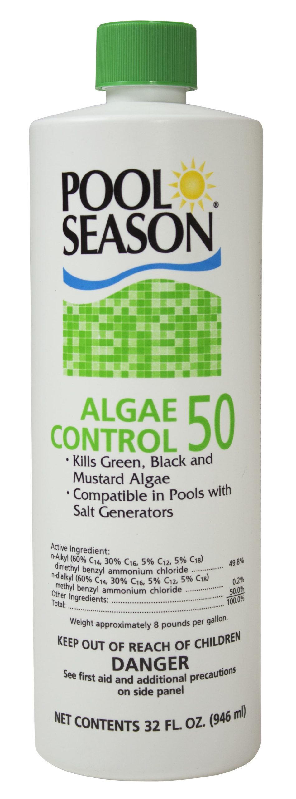 Pool Season 1 qt Algae Control 50