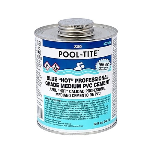 Oatey Pooltite Blue Glue Pipe Cement - 1 Qt.