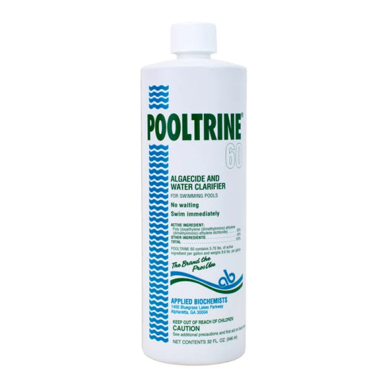 Pooltrine 60 Algaecide & Clarifier by Applied Biochemists | 407303