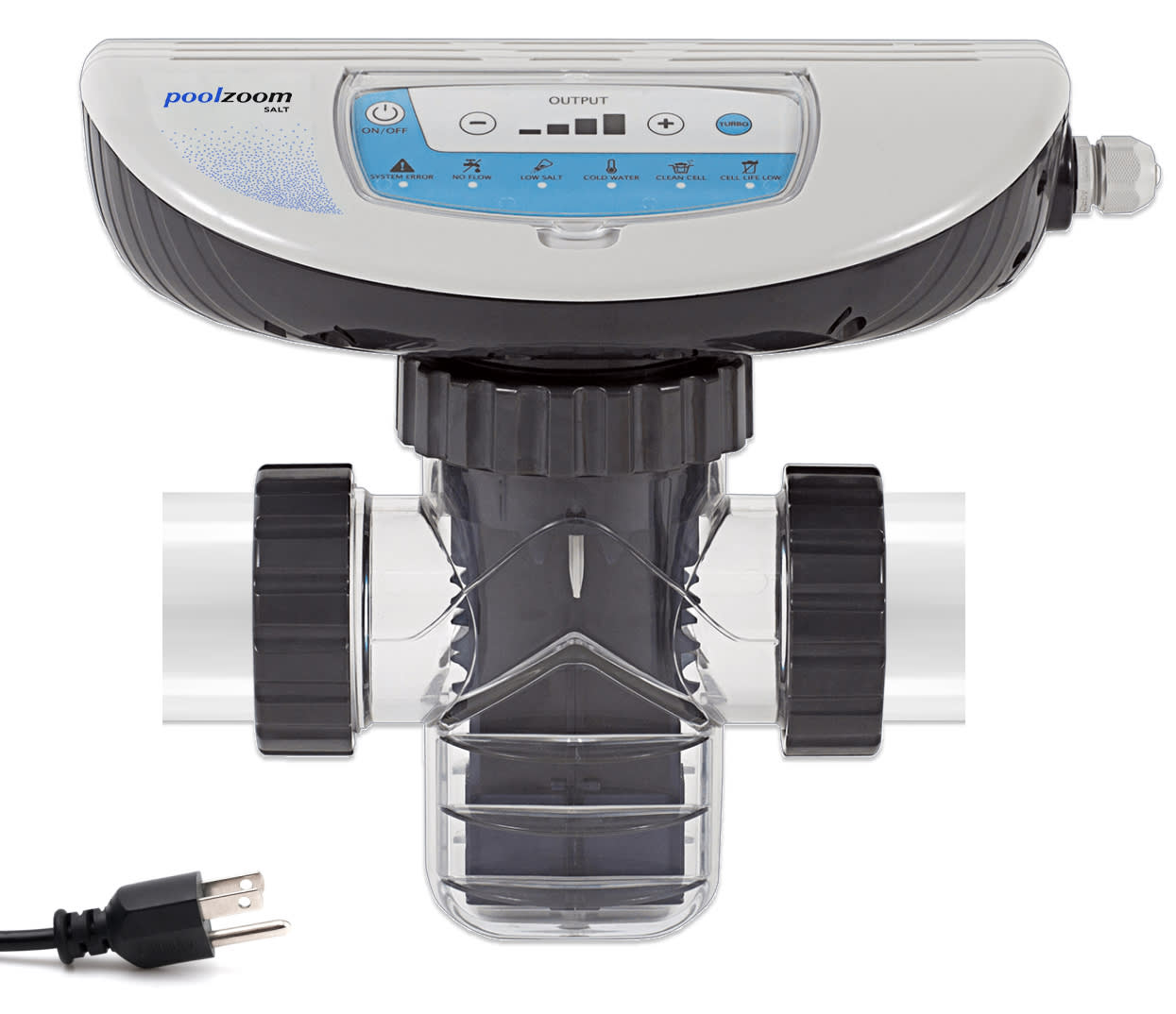 Solaxx In-Line Salt Water Chlorine Generator for Pools up to 40k Gallons