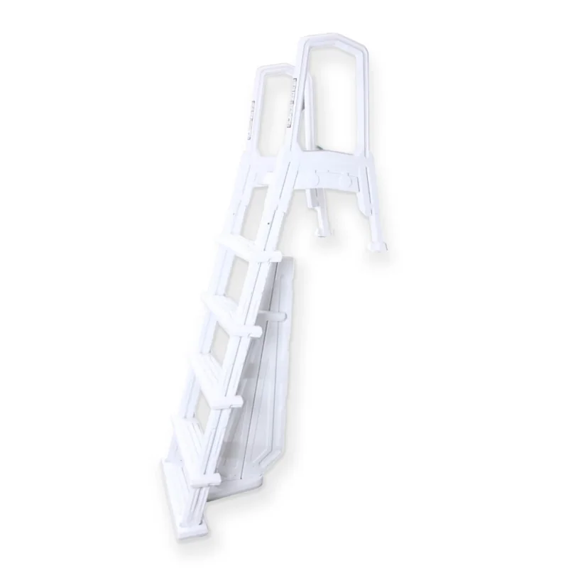 Premium In-Pool Ladder | 4854" AG Decks | Slide Lock Safety Barrier