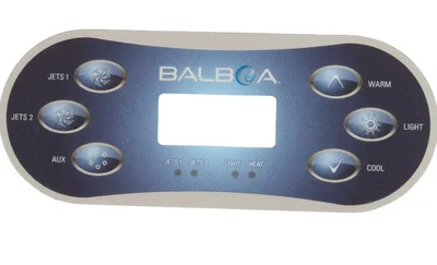 Premium Leisure 6Button Control Panel Overlay 13301