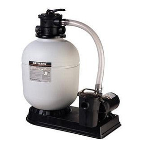 Hayward Pro Series 18" 1.5 HP Top Mount Sand Filter System with Hose, W3S180T93S