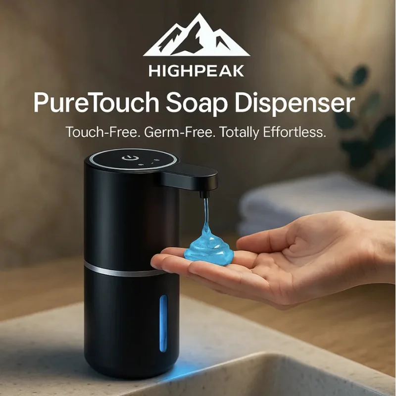 PureTouch - Automatic Soap Dispenser Black