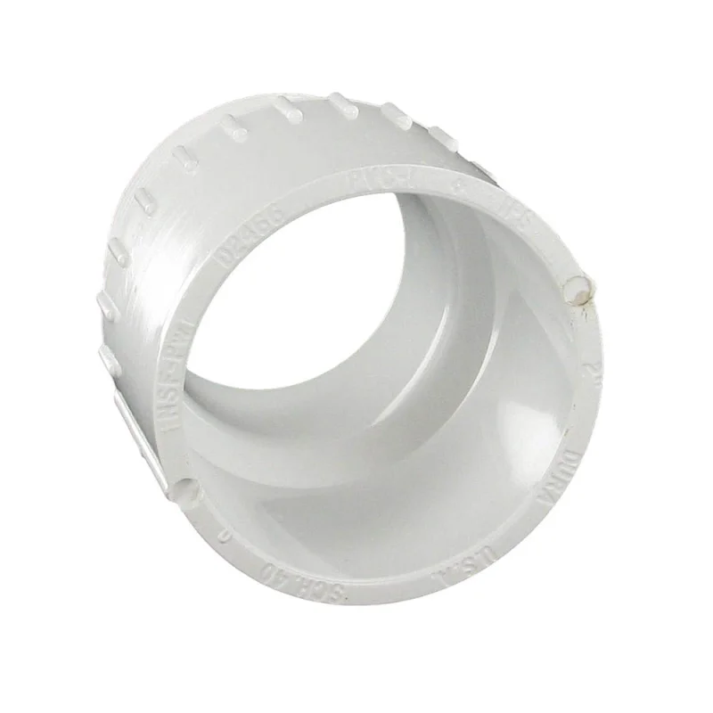 PVC Adapter | Generic | 2 MPT x Slip Schedule 40 Heavy Duty | White PVC | Pool Repairs