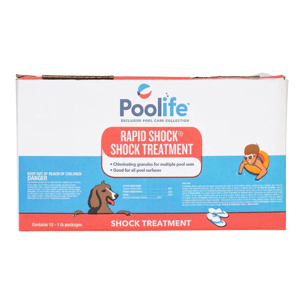 Poolife Rapid Shock 12- 1 LB Bags | 22232