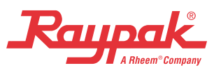 Raypak Water Unions and O-Ring For Crosswind Pool Heaters