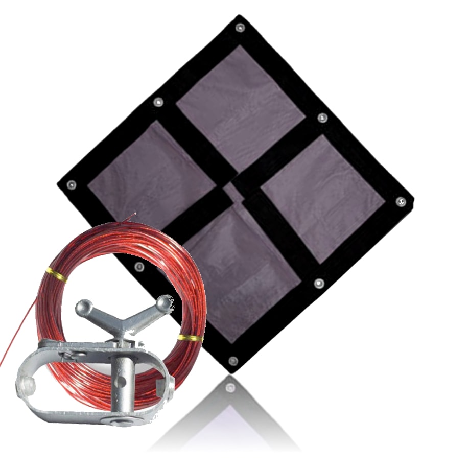PoolTux 30' Solid , Round Ultra Premium Winter Cover, 25 Year Warranty