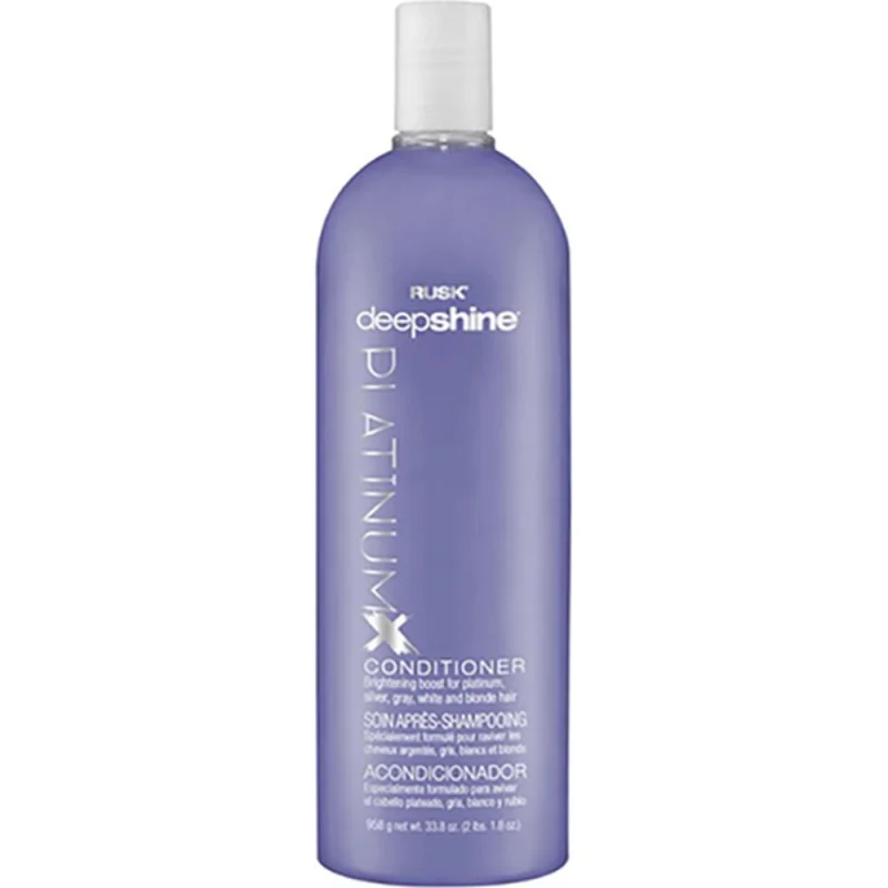 Rusk Deepshine PlatinumX Conditioner / 33.8 oz.