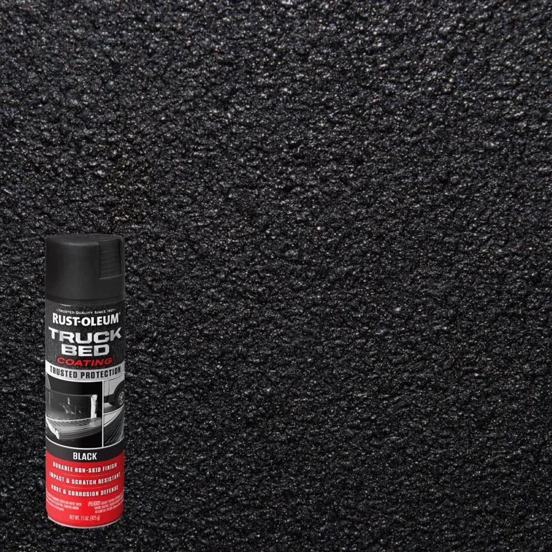 Rust-Oleum Automotive Flat/Matte Black Truck Bed Coating 15 oz