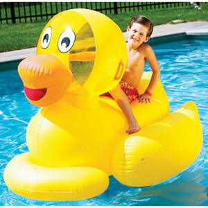 Swimline Inflatable Swimming Pool Giant Ducky Ride, 9062