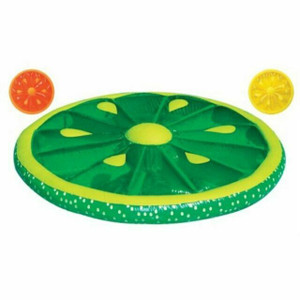 Swimline Fruit Slice Inflatable Island Pool Float, 9054