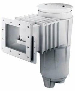 Pentair White 1.5" Slip Port Bermuda ABS Top Performing Skimmer For Vinyl/Fiberglass Pools, 506420