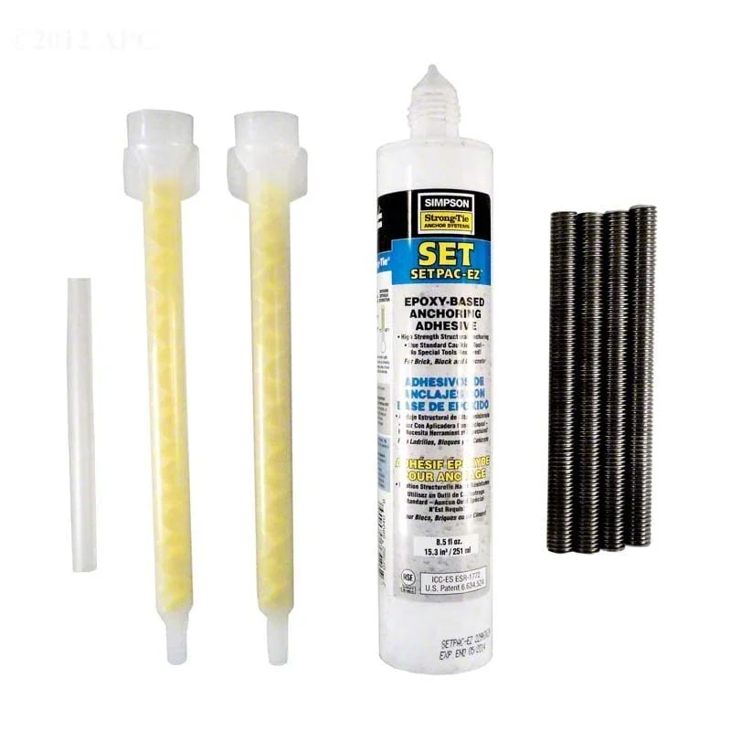 S.R. Smith Epoxy Kit Epoxy Kit with 4-1/2" Bolts - 75-209-5868-SS