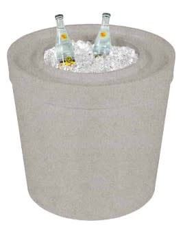 Ledge Lounger Sandstone Signature Ice Basin For 0-15" Water Depth