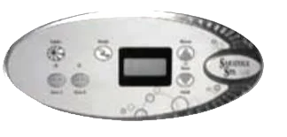 Saratoga Spa Control Panel 121789 SAR702S