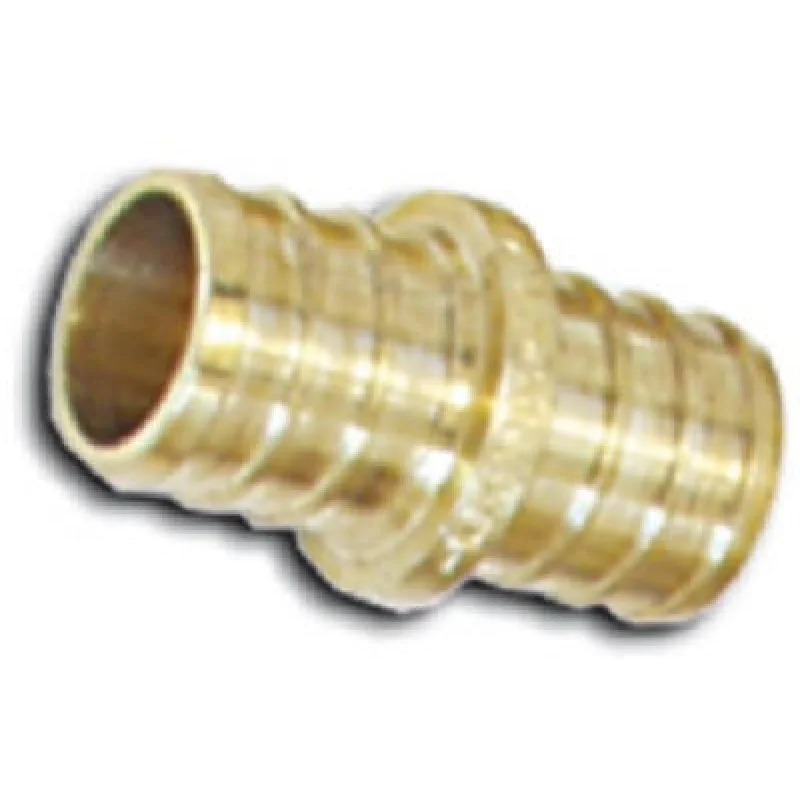 Sharkbite UC008LFA 1/2 in Lead Free Brass Barb Coupling Pex
