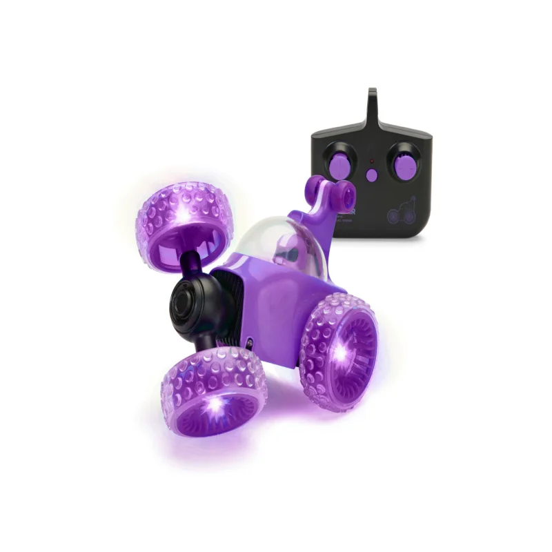 Sharper Image Remote Control Wheelie Spinner Stunt Car Toy - Multicolor
