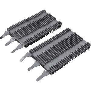 Zodiac Polaris Gray Solid Rib 9300/9300xi Brush Kit, Set of 2, R0528900