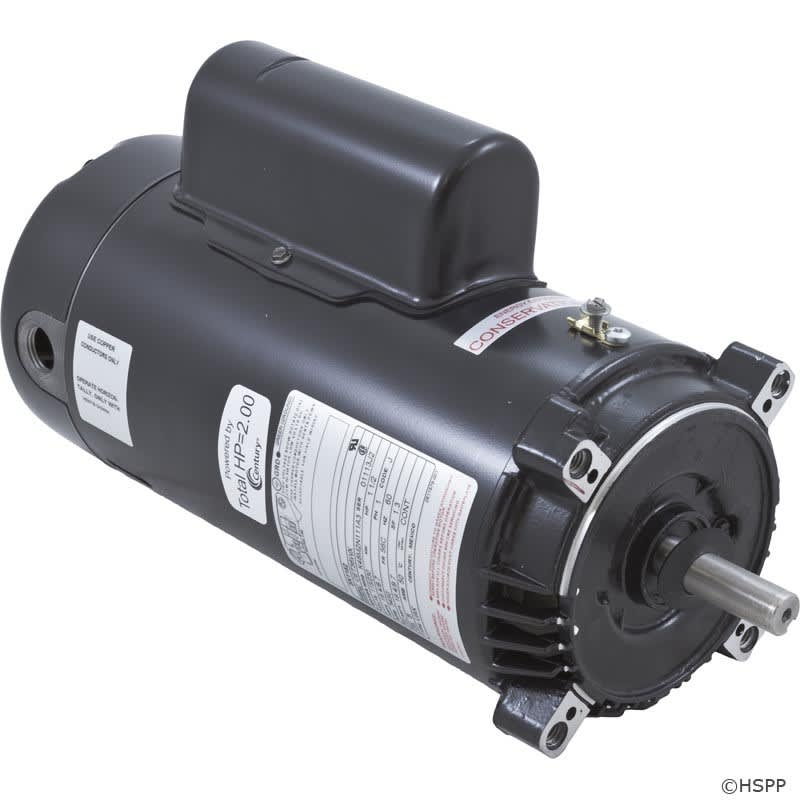 Century Motor, 1.5hp, 115/230v, SF 1.30, 56C, C-Face Key