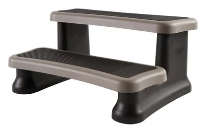 Smartstep Coastal Gray Hot Tub Steps Leisure Concepts