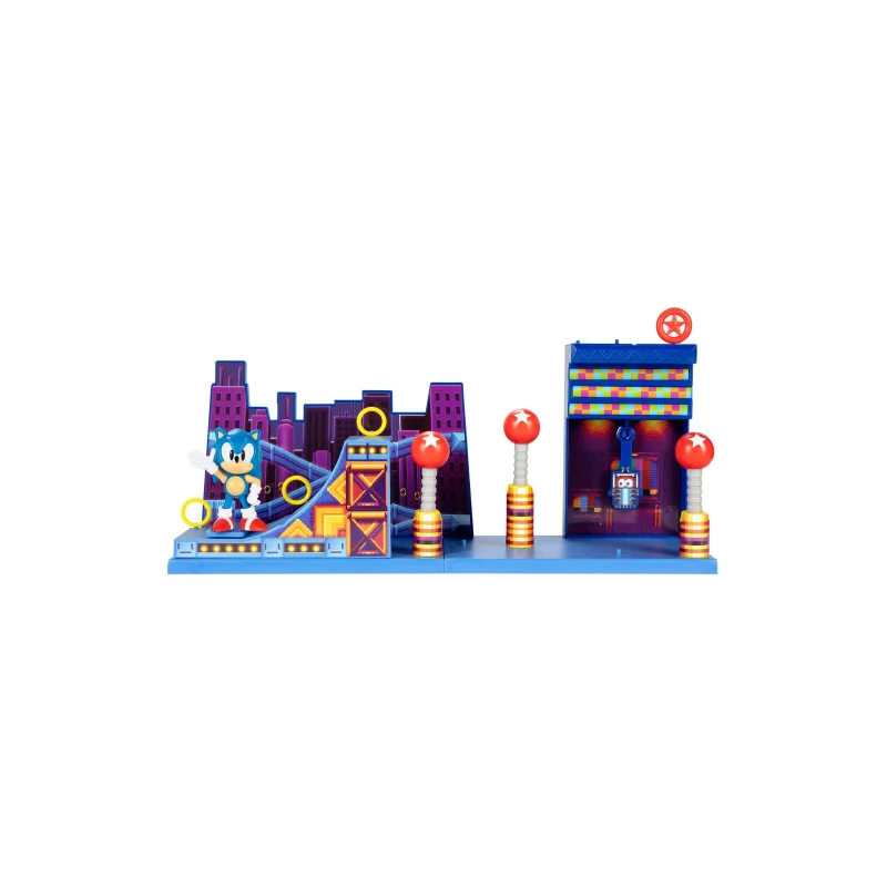 Sonic 2.5" Studiopolis Zone Interactive Playset