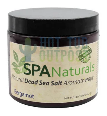 Spa Naturals Dead Sea Salt Aromatherapy Crystals Bergamot