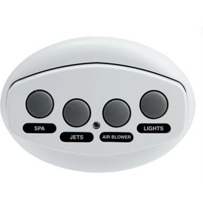 Spa-Side Remote Control for Pentair IS4 System | Pentair | IS4-521886 | (Gray 4-Button, 100' Cord, Heavy-Duty)