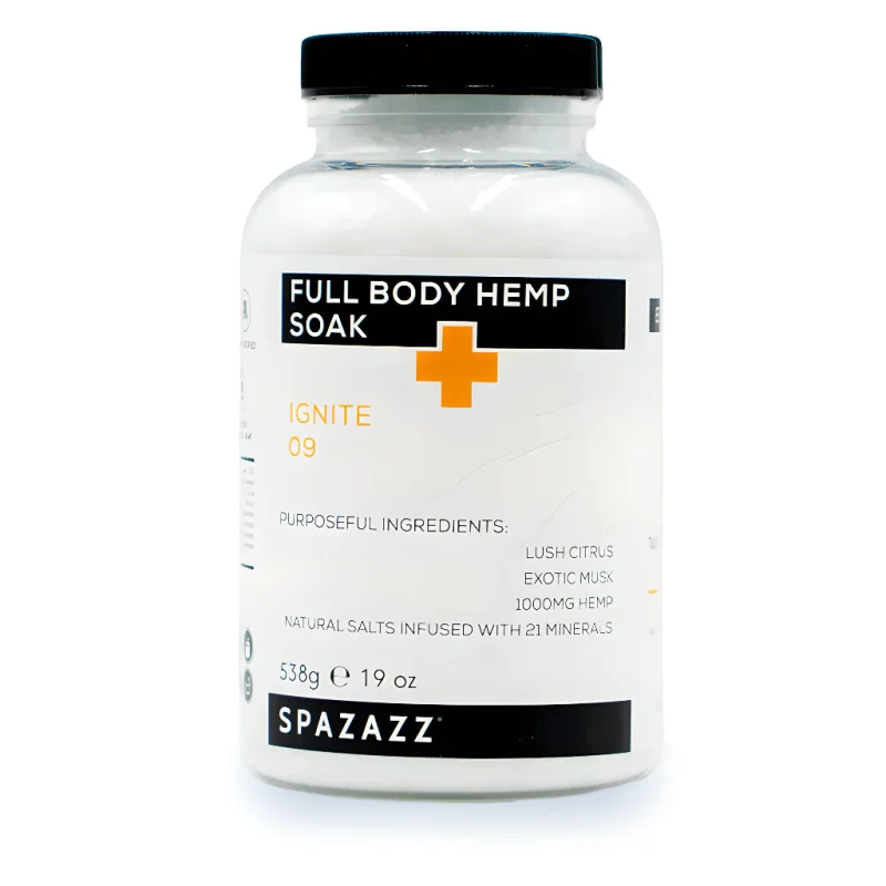 Spazazz Hemp Crystal Collection 19oz