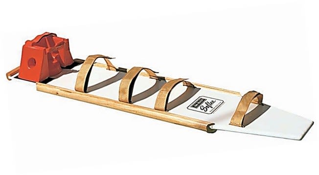Jim-Buoy Spine Board with Headrest