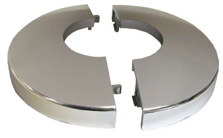 S.R. Smith Snap-Tite Escutcheon, Polished Steel