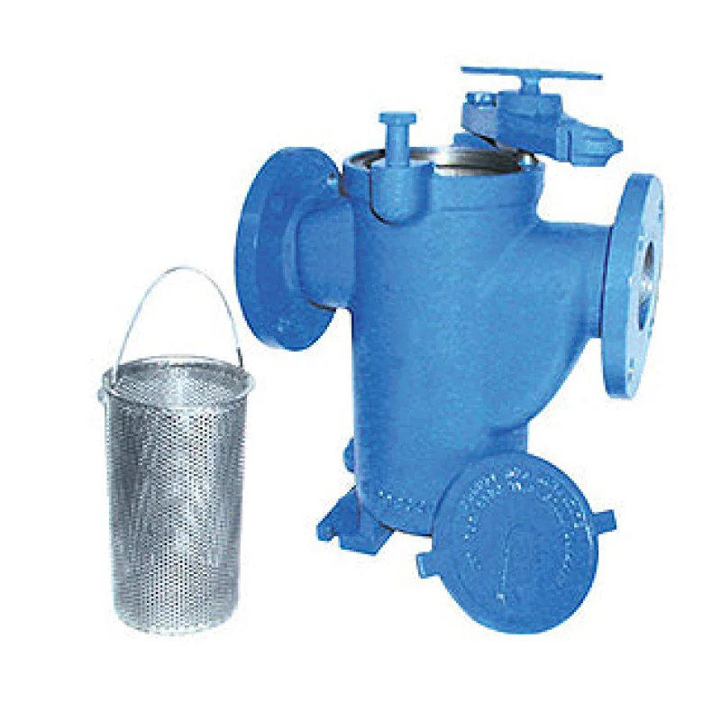 ST0720300T4C - 3" Cast Iron NPT Eaton Model 72 Straight Through Simplex Basket Strainer