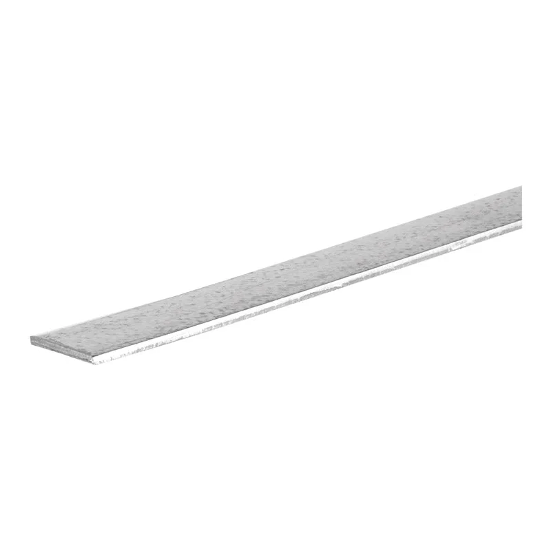 SteelWorks 0.125 in. X 1.25 in. W X 48 in. L Galvanized Steel Flat Bar