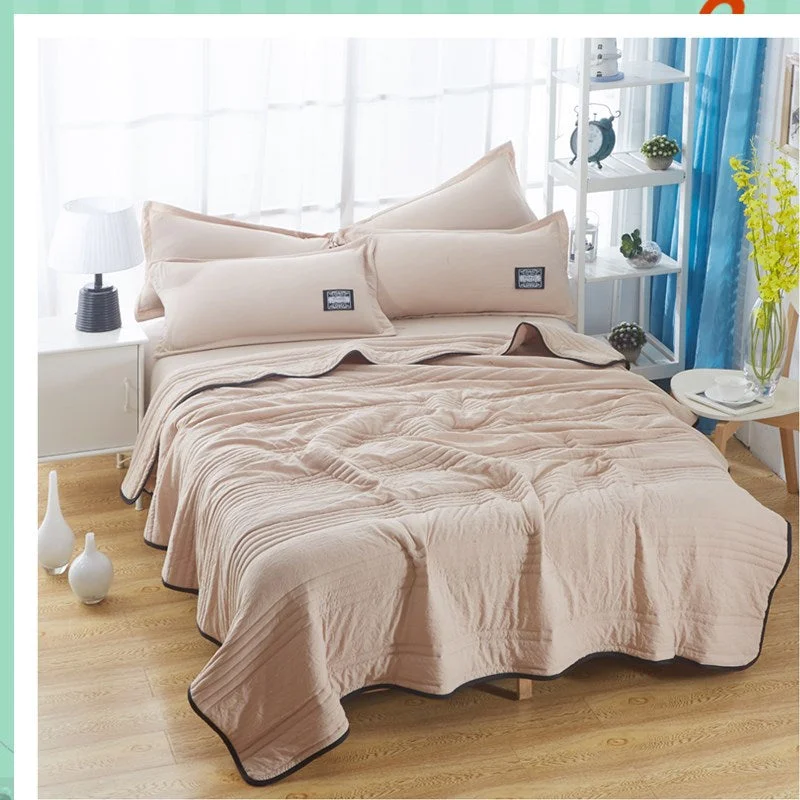 SumerCool | Luxury Silk Cooling Blanket for Ultimate Comfort | Breathable Design for Refreshing Sleep Camel