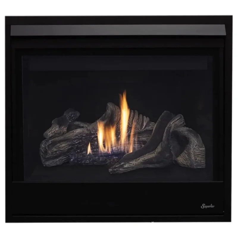 Superior Gas Fireplace 45-Inch DRC3045 Contemporary Electronically Ignited Direct Vent