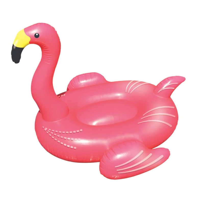Swimline Giant Inflatable Ride-On 75-Inch Flamingo Float For Pools | 90627
