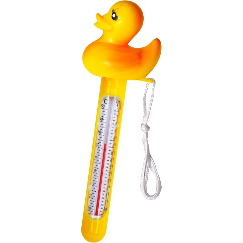 Swimline HydroTools 9230 Soft Top Duck Floating Pool & Spa Thermometer