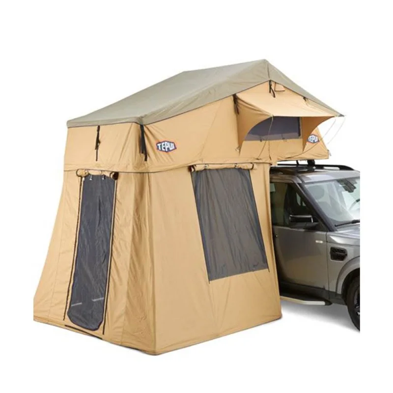 Tepui Tents Explorer Autana XL 4 Person Car Camp Roof Top Tent & Hydraulic Jack