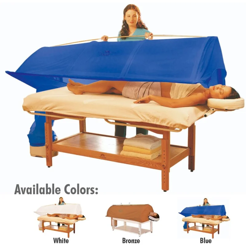 The Steamy Wonder Spa Steam Canopy Spa System by Steamy Wonder White