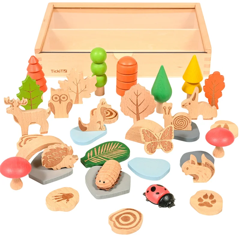 TickiT Woodland Trail SetImaginative Beechwood Play Collection